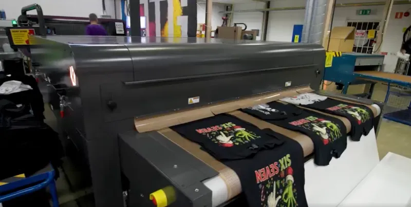 Hybris Productions Scales Licensed Apparel with Kornit Digital DTG Technology